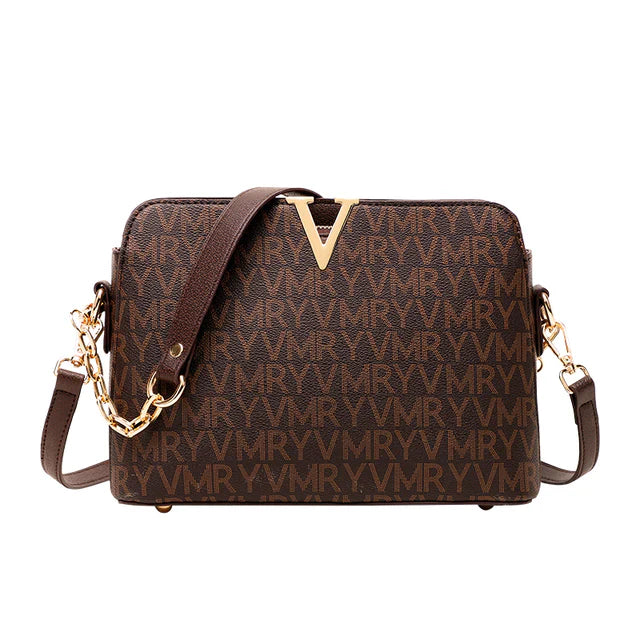 Bolsa de Couro Victoria - Marrom