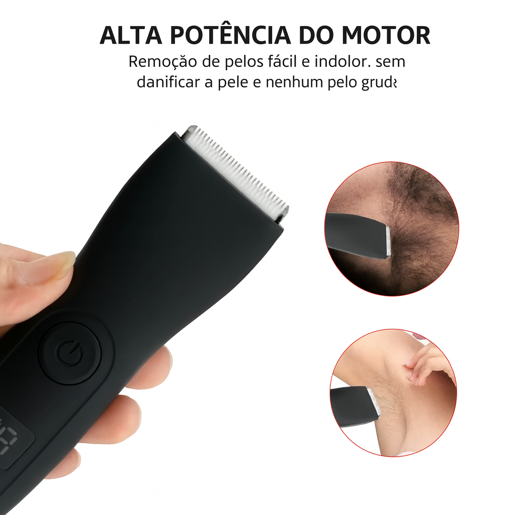 Barbeador Pro Intimus™ (Que não belisca o saco!)