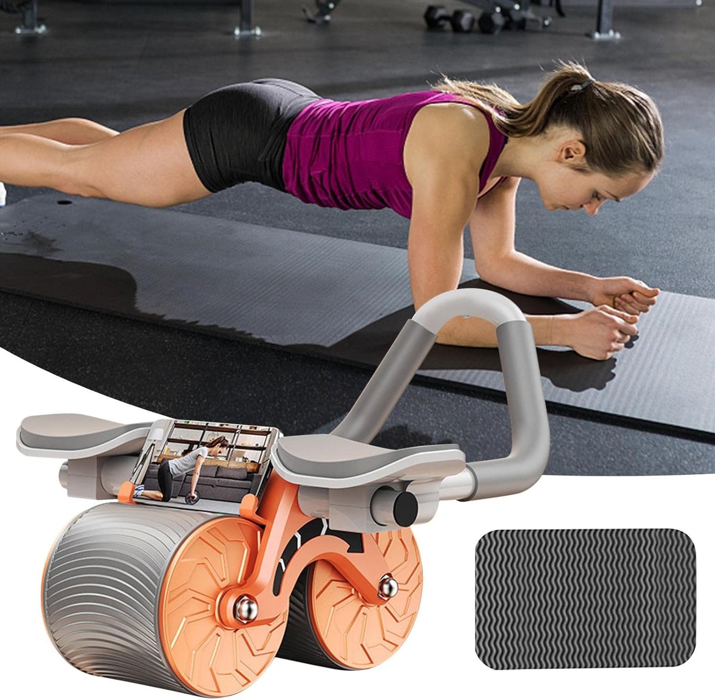 COREFIT™: Roda abdominal de ressalto automático