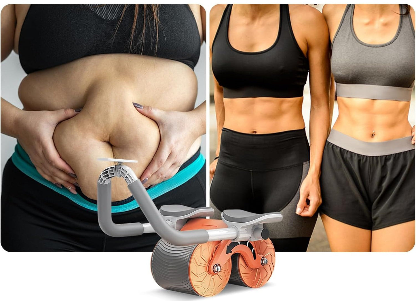 COREFIT™: Roda abdominal de ressalto automático