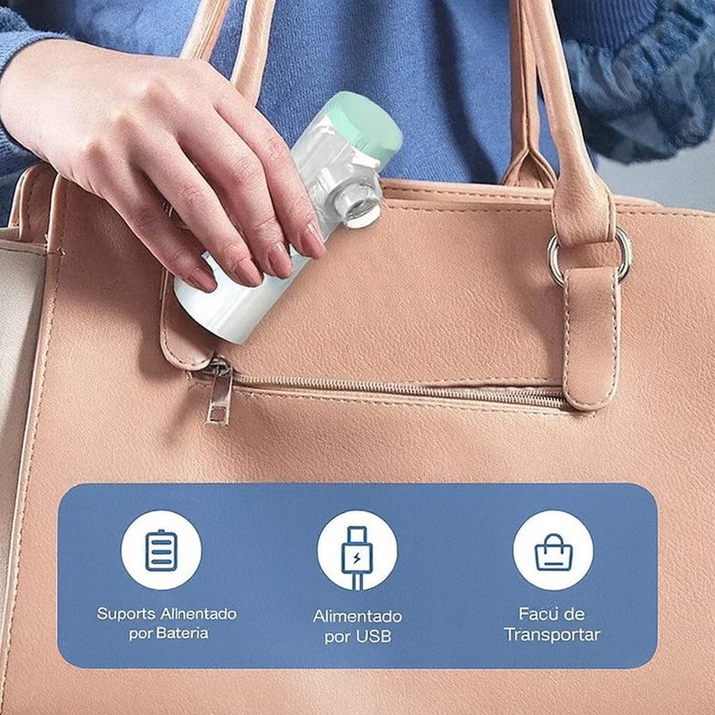 CarryAir™ – Respire Melhor Onde Quer que Esteja 🌿