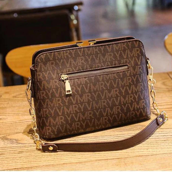 Bolsa de Couro Victoria - Marrom