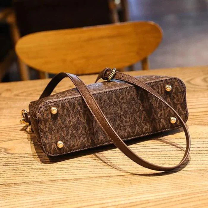 Bolsa de Couro Victoria - Marrom