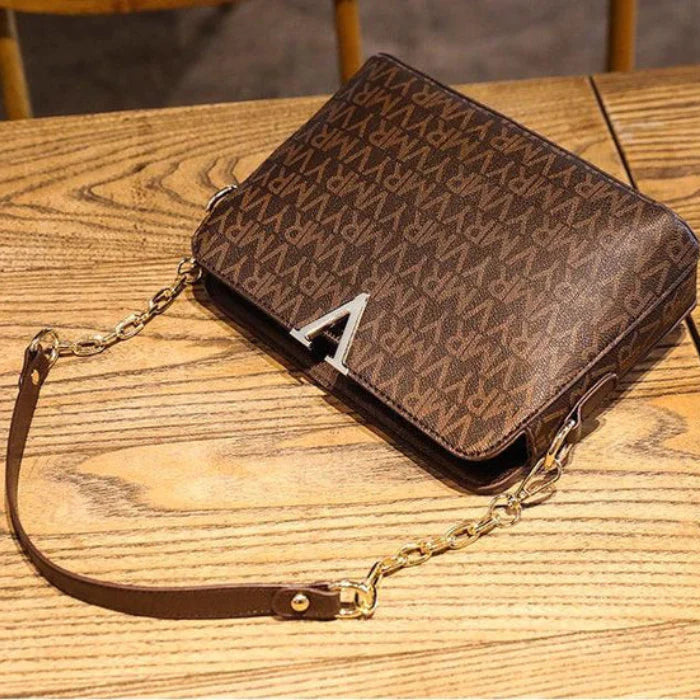 Bolsa de Couro Victoria - Marrom