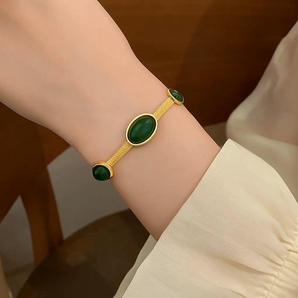 EmeraldJewelry™ 3 Conjunto para a sorte e o bem-estar
