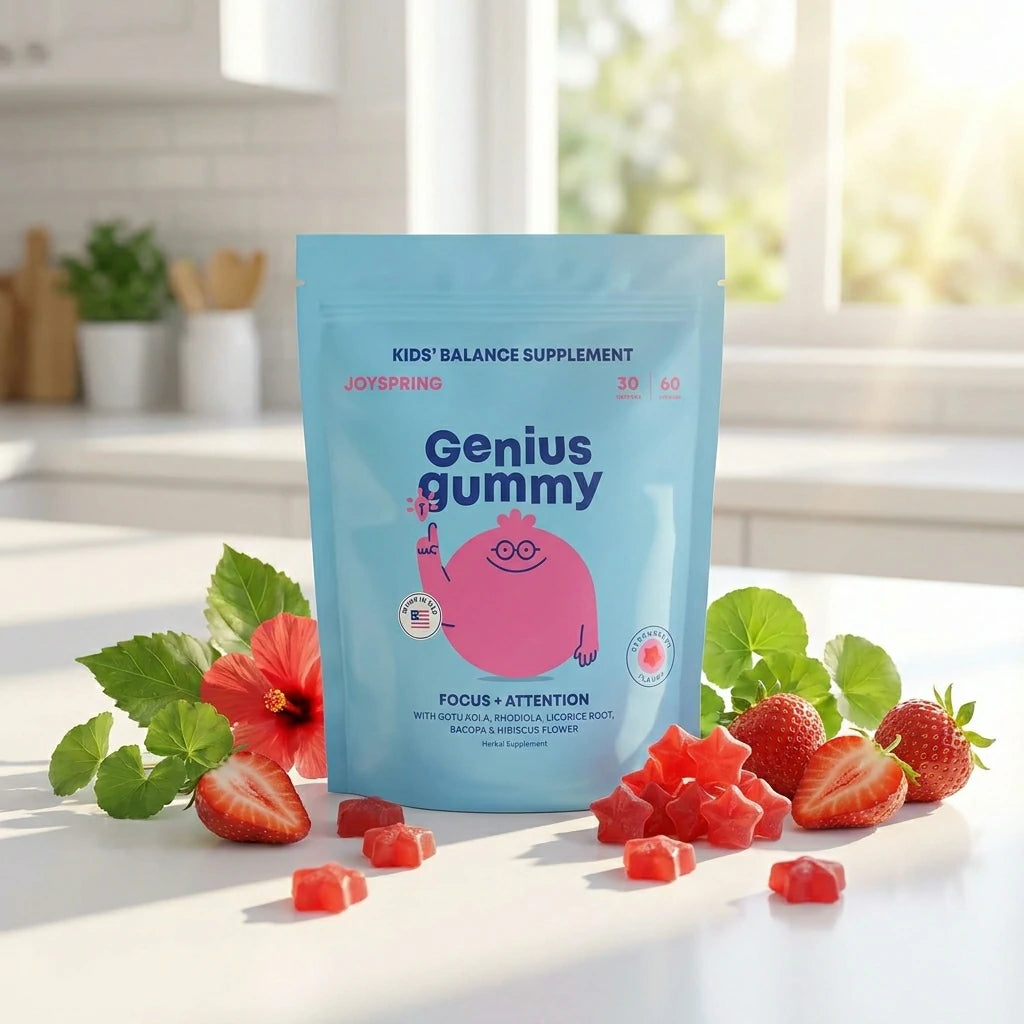 Gomitas Genius: Concentração e Calma Natural