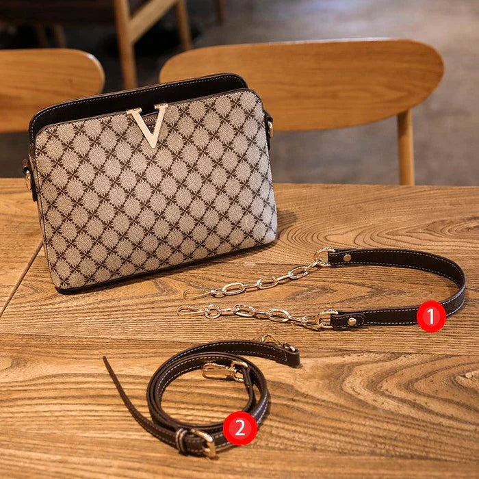 Bolsa de Couro Victoria - Bege