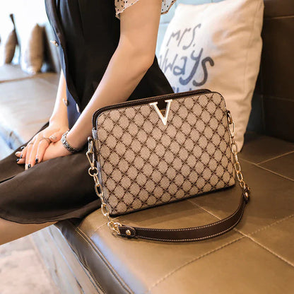 Bolsa de Couro Victoria - Bege