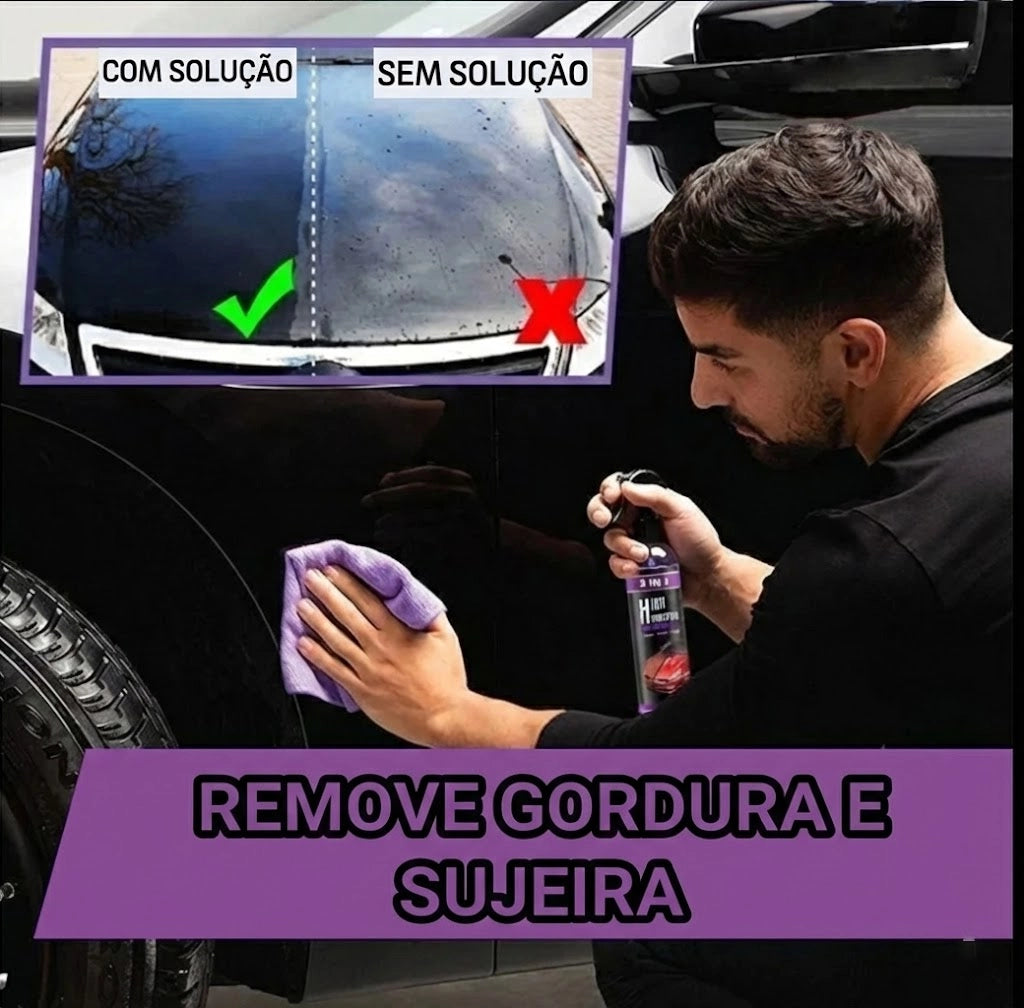 Revestimento Cerâmico 3 em 1 + Laveta de Microfibra Premium