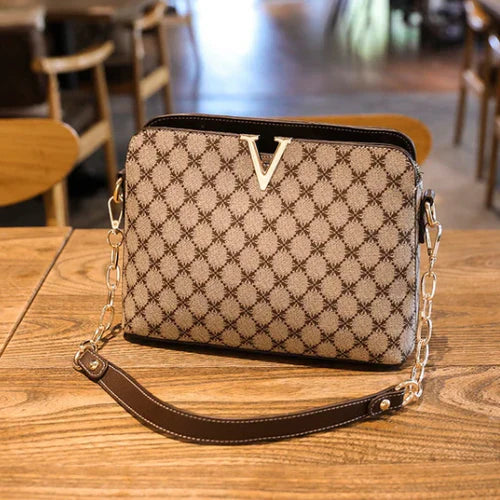 Bolsa de Couro Victoria - Bege