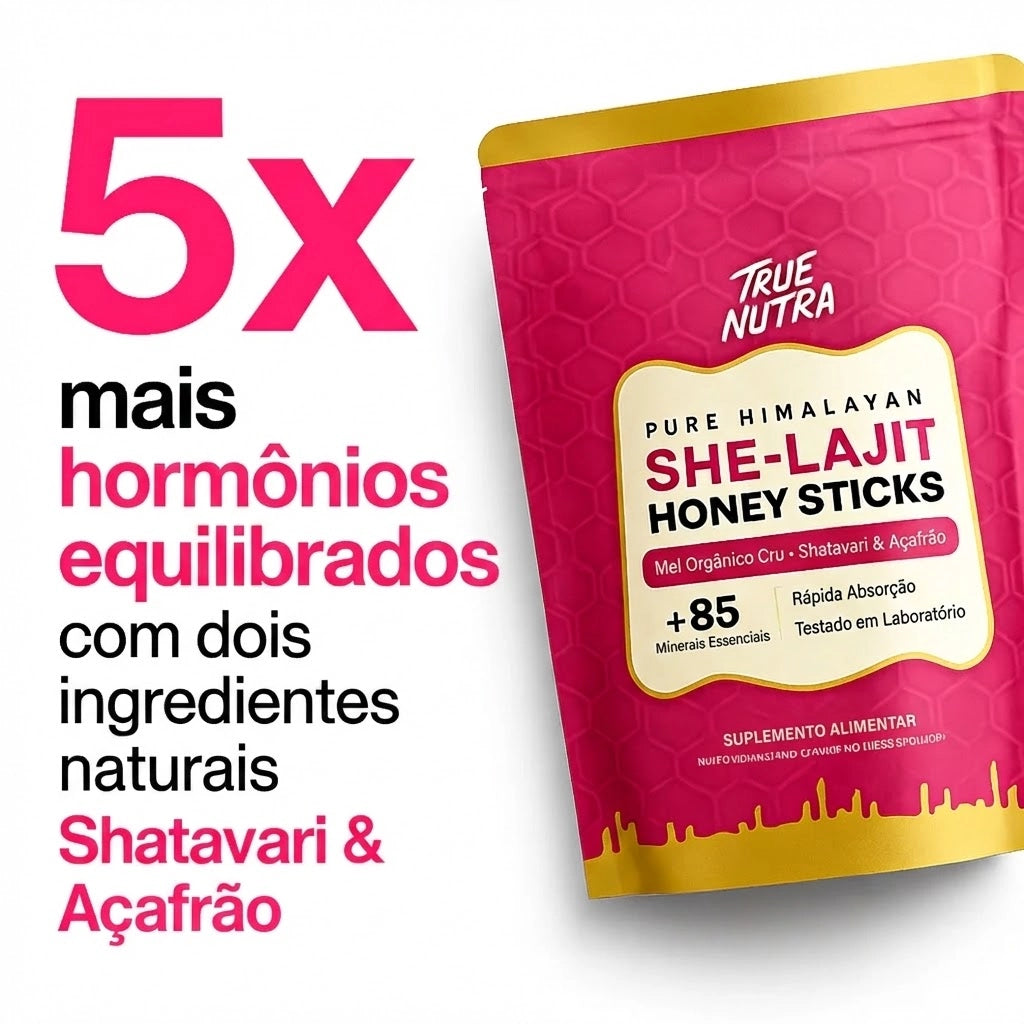 She-lajit™: Barra de mel