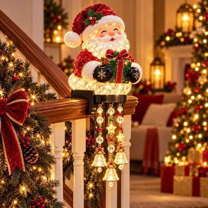 🎅 Personagens Luminosas de Natal — Decoração com Pendentes